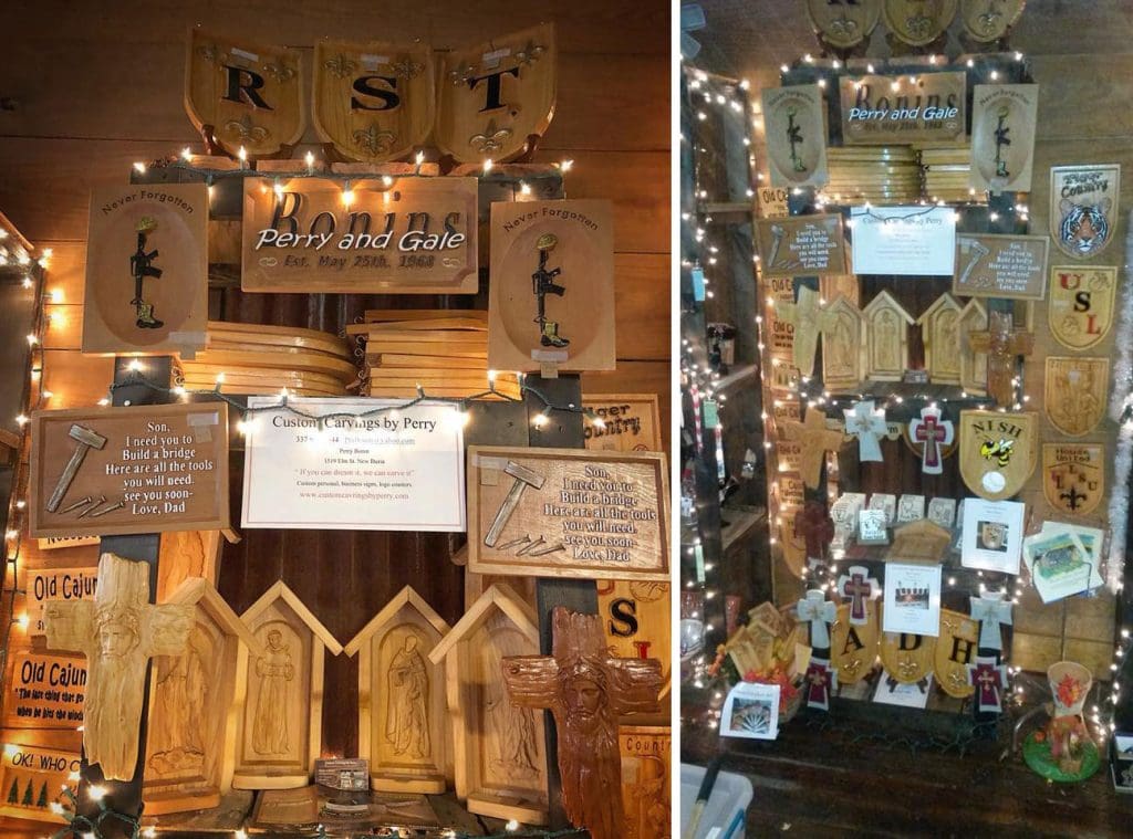 Bonin's Craft booths